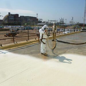 trabajo de poliuretano realizado en attucha